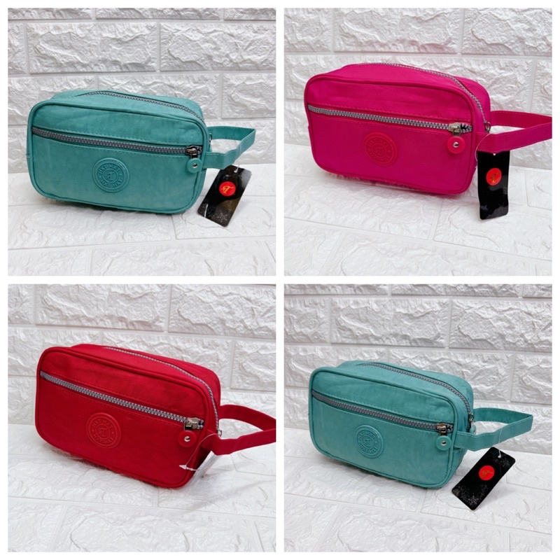 Necessaire Bolsa de Mão Bag Multiuso 2 Divisorias Unissex 6261 em Oferta na Shopee