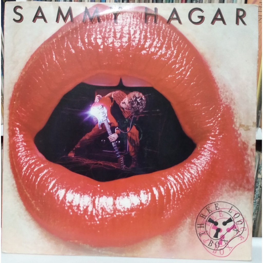 Lp - Sammy Hagar  (Van Halen) - Three Lock Box  -  1982