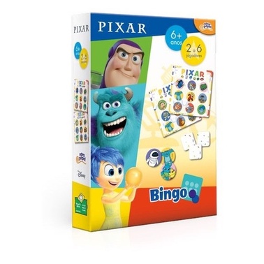 Jogo de Bingo Pixar - Toyster 8057 em Oferta na Shopee