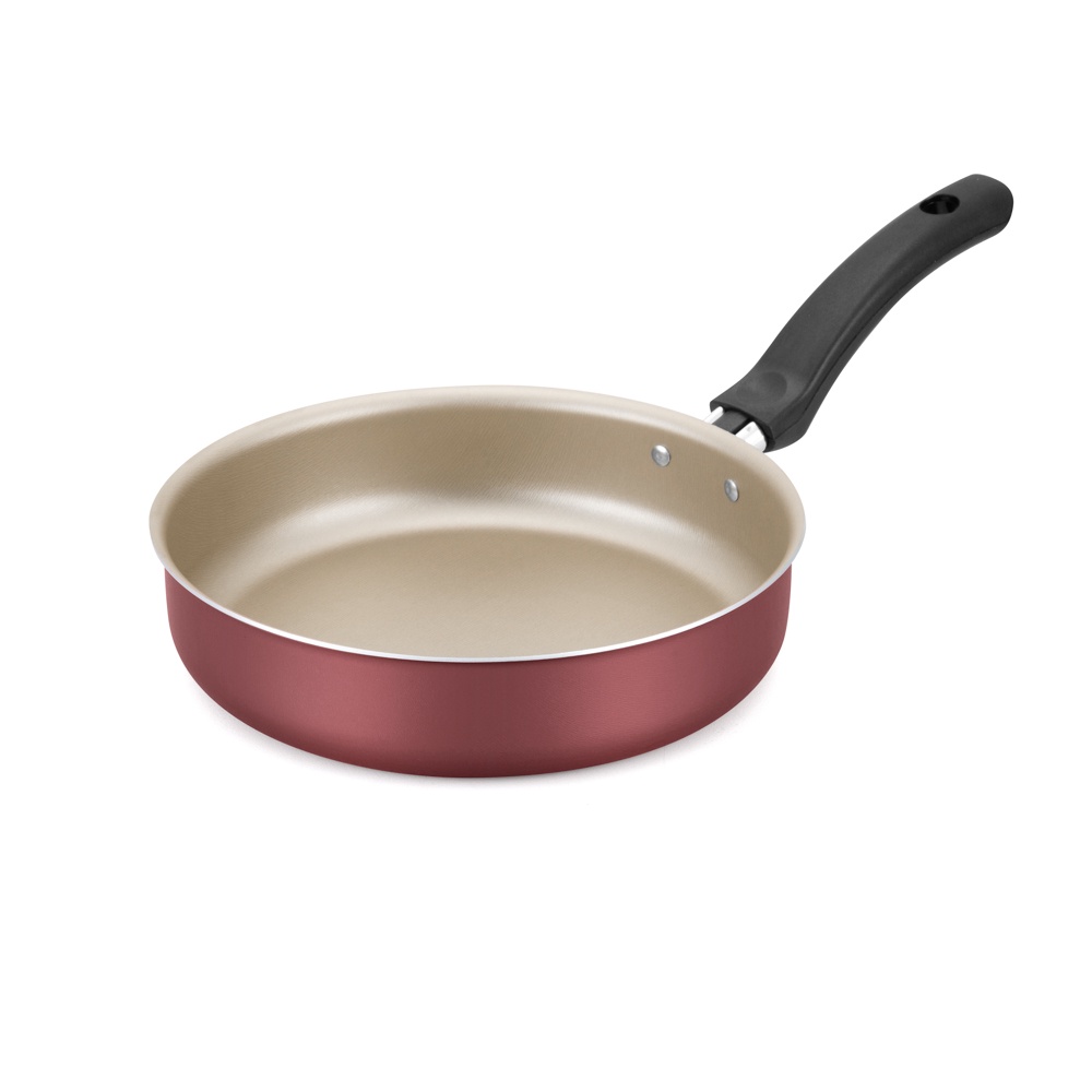 Frigideira Alta Antiaderente 18Cm Cereja Nacional em Oferta na Shopee