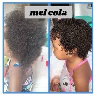 Mel Cola Anna Telles - Definidor Cachos Naturais Orgânico e cabelos em transição capilar - 500g