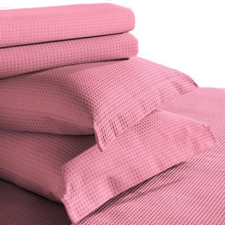 KIT COLCHA COBRE LEITO CASAL 3PÇS PIQUET LUXUOSO