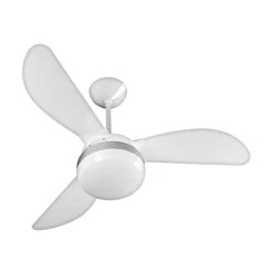 Ventilador de Teto Ventisol Fênix Branco Silver 02 Lâmpadas Led Inclusas 127v