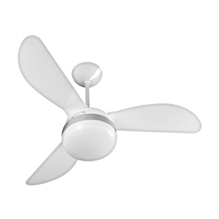 Ventilador de Teto Ventisol Fênix Branco Silver 02 Lâmpadas Led Inclusas 127v