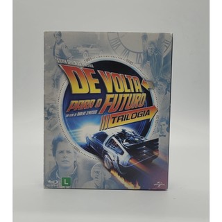 Blu Ray Trilogia De Volta Para O Futuro SEMINOVO