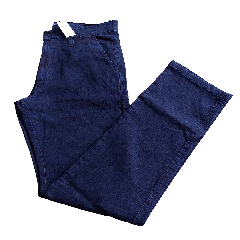Calça Jeans Masculina Tradicional Corte Reto Bolso Faca (36 ao 56)