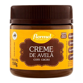 Creme De Avelã Com Cacau Flormel Pote 150g em Oferta na Shopee