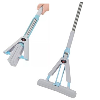 Novo Mop Facil PVA Limpeza Geral Esfregão Rodo Magico Celeste CLT-901A