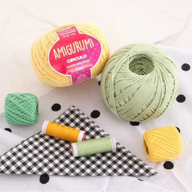Fio amigurumi linha círculo 125 Gramas Crochê Trico novelo com 254 metros