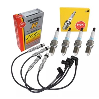 Jogo Cabo E Vela SAVEIRO 1.6 8V FLEX 2009 2010 2011 2012 2013 2014 2015 2016 2017 2018 2019 2020 2021
 Ngk em Oferta na Shopee