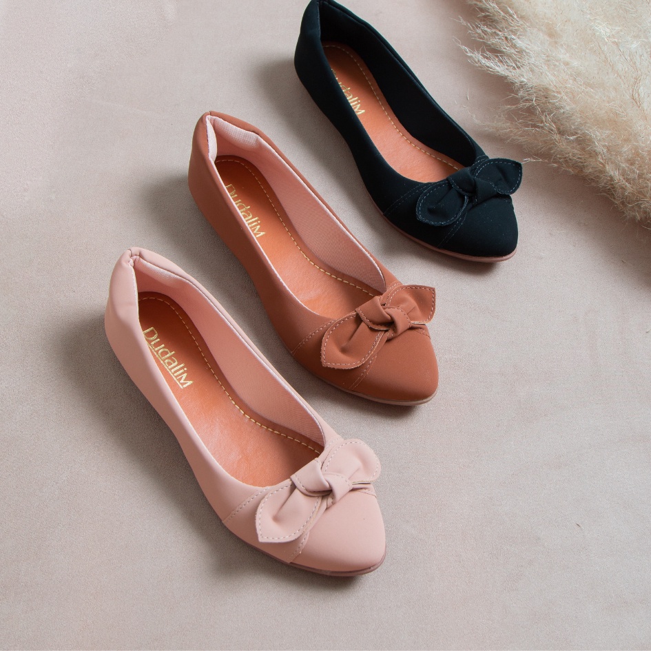 Sapatilha Feminina Casual Bico Fino Confortável Rasteira mocassim