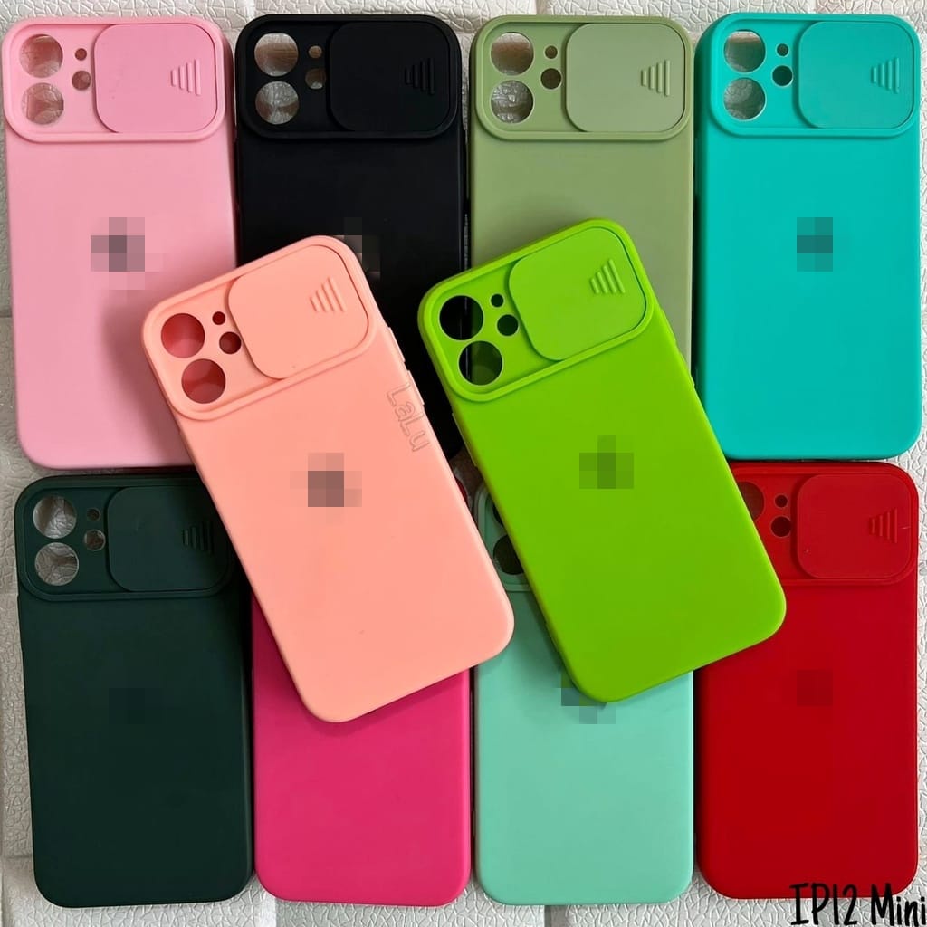 Capinha Tampa Câmera Para Apple iPhone 12 Mini / Capa case colorida tampa câmera (CF04) em Oferta na Shopee