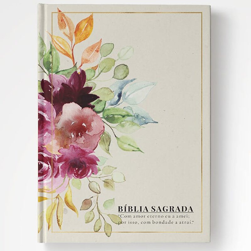 Bíblia Sagrada Jardim da Vida | NAA | Letra Normal | Capa Dura em Oferta na Shopee