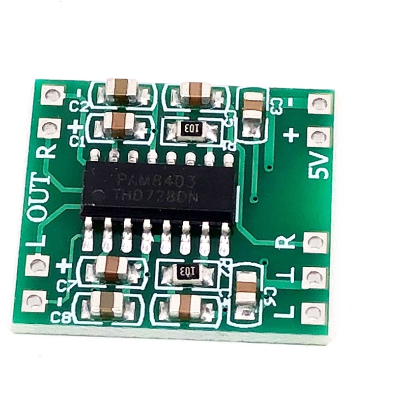 Mini Modulo Amplificador De Som Pam8403 3w Classe D Arduino [ Código 575 ] em Oferta na Shopee