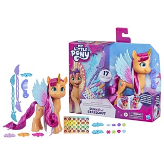 Boneco My Little Poney Sunny Starcout Penteados - Hasbro F3873