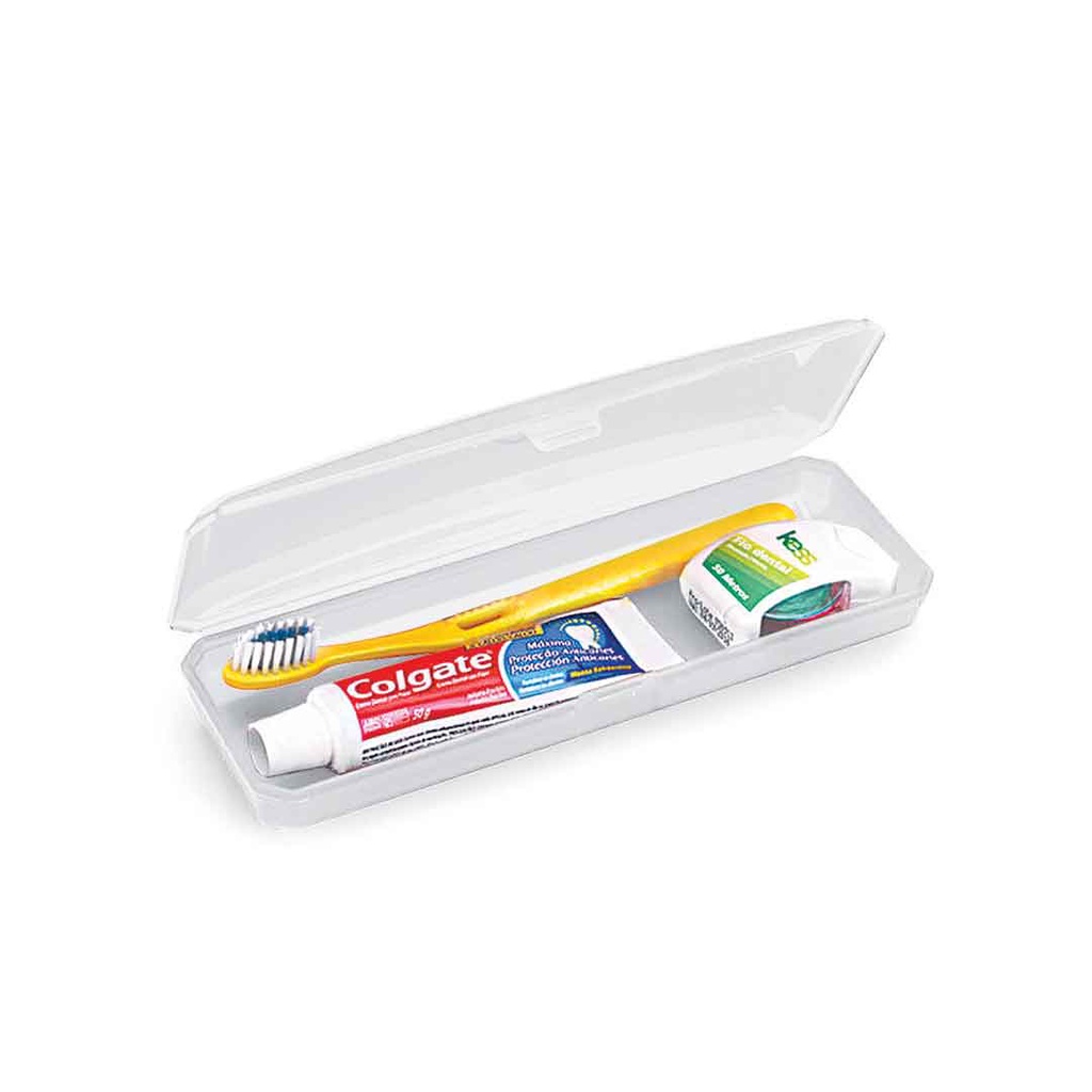 Estojo Multiúso / Necessaire - porta escova de dente, talher, material escolar, caixa para óculos, etc em Oferta na Shopee