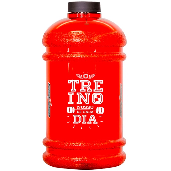 Galão Vermelho 1l Garrafa Água Integral Médica