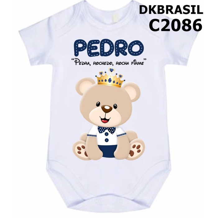 Body Urso Príncipe Significado do nome Pedro C2086