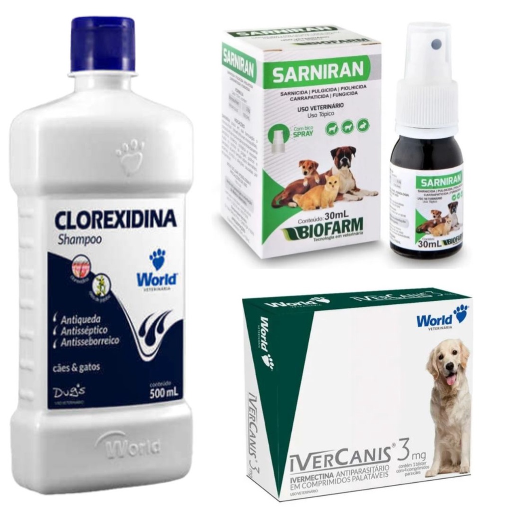 Tratamento Dermatite Canina Coceira em Oferta na Shopee