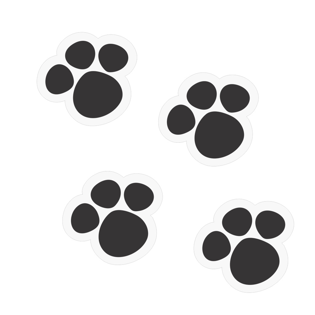 Adesivo Pegada Patinha de Coelho para Pascoa Decoração Infantil Caça aos Ovos 20unid em Oferta na Shopee