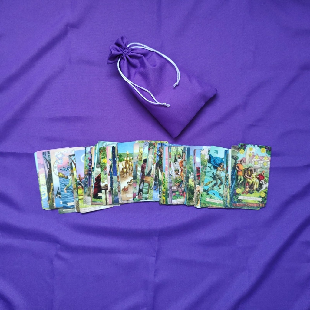 TOALHA DE TAROT,  BARALHO CIGANO E ORÁCULOS EM GERAL em Oferta na Shopee