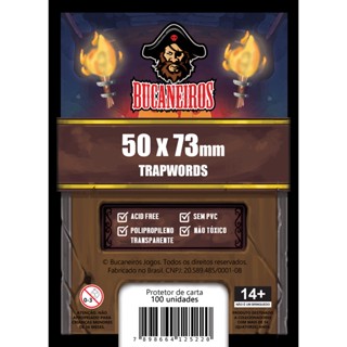 Sleeves Customizado - Trapwords (50x73)