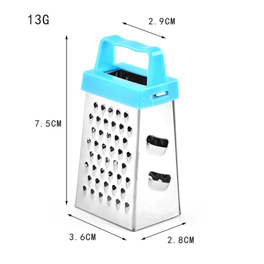 20 Peças Mini Ralador Inox Com Ima Mini Processador Cozinha Descascadores e Cortadores