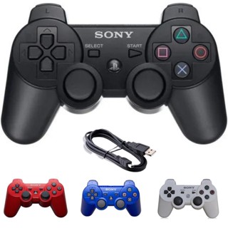 Controles Para Ps3 Marca Sony + Cabo Carregador