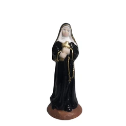 Imagem Santa Rita De Cássia Miniatura Porcelana