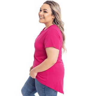 Blusa plus size feminina para academia em visco lycra - 3024A.