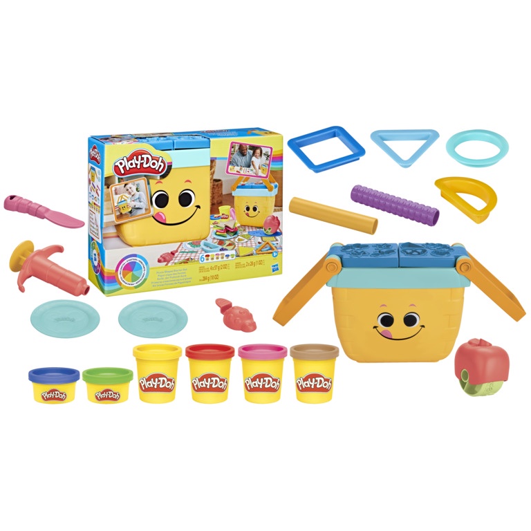 Massinha Play Doh Formas de Piquenique - Hasbro F6916 em Oferta na Shopee