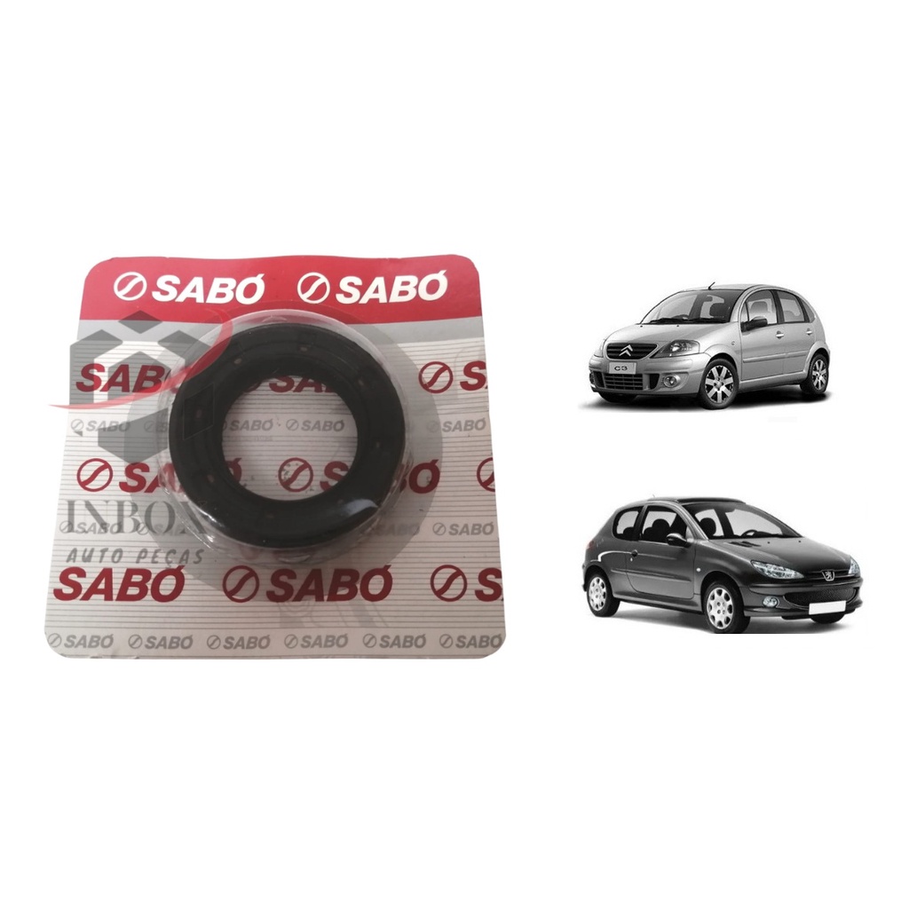 Retentor Lateral  Semi eixo Peugeot 206/207 Citroen C3/C4 Lado Direito Sabó 2930 em Oferta na Shopee