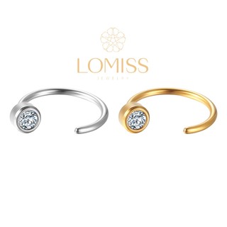 Piercing Septo, Rook, Conch, Nariz G-ring AÇo CirÚrgico Pvd Strass《Lomiss  piercing》 em Oferta na Shopee