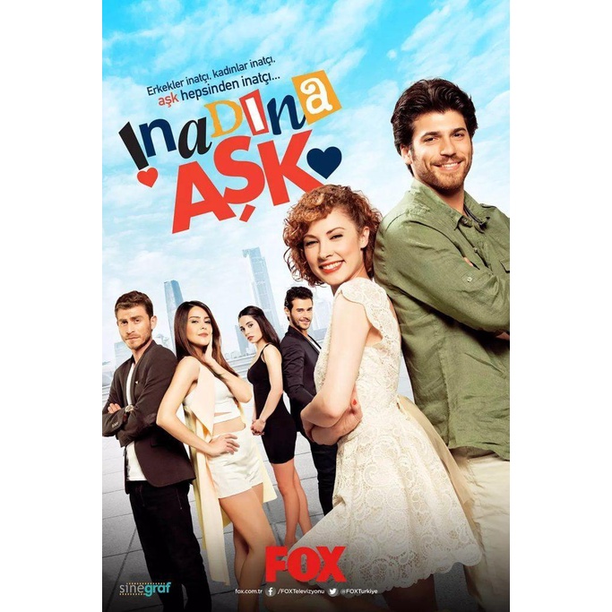 Novela / Série Turca Inadina Ask (Amor Obstinado) Completa Em Dvd (Legendada em espanhol)
