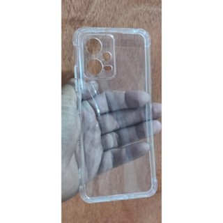Capa case para Xiaomi Redmi Note 12 5G Note 12 4G ou Note 12 Pro 5G Note 12s com Borda Protetora Transparente
