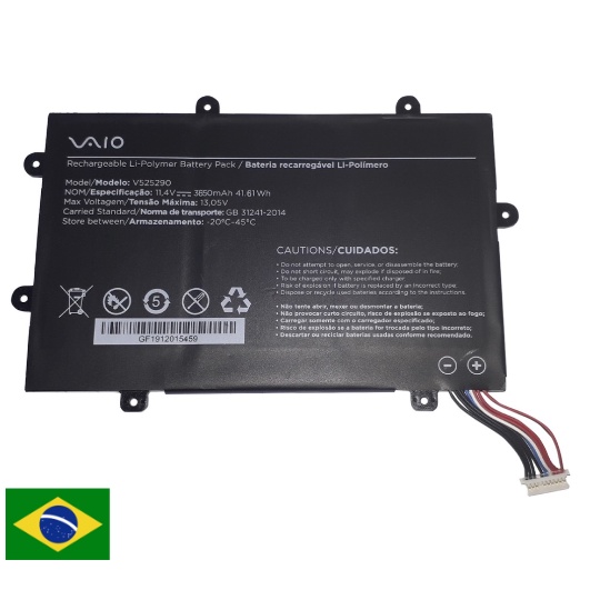 BATERIA NOTEBOOK SONY VAIO V52590 - 11.4V/3650mAh