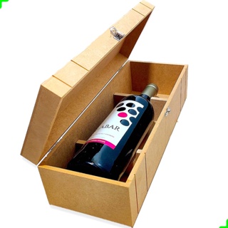 Caixa de Vinho Riscada Grande Mdf Porta Garrafa Champagne em Oferta na Shopee