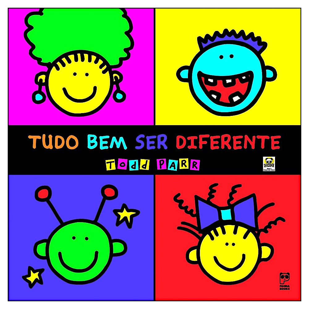 Livro Tudo Bem Ser Diferente Todd Parr | Sobre Diversidade | Editora Panda Books