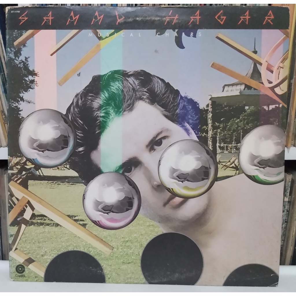 Lp - Sammy Hagar (Van Halen)  - Musical Chairs - Imp Usa - 1977 - c/enc