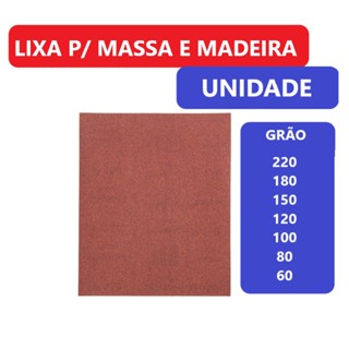 Lixa Massa Diversas Espessuras Para Parede e Madeira