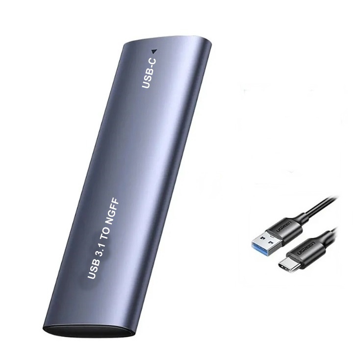 Case Ssd M2 6gbps Sata Ngff Pra Usb 3.1 Pcie Gen2 10gbps