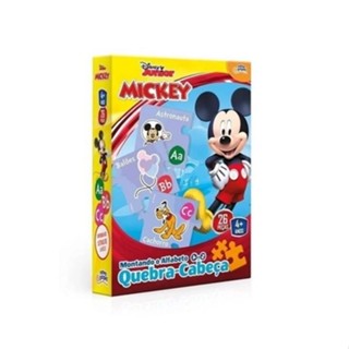 Montando o Alfabeto de A a Z Mickey - Toyster 8019