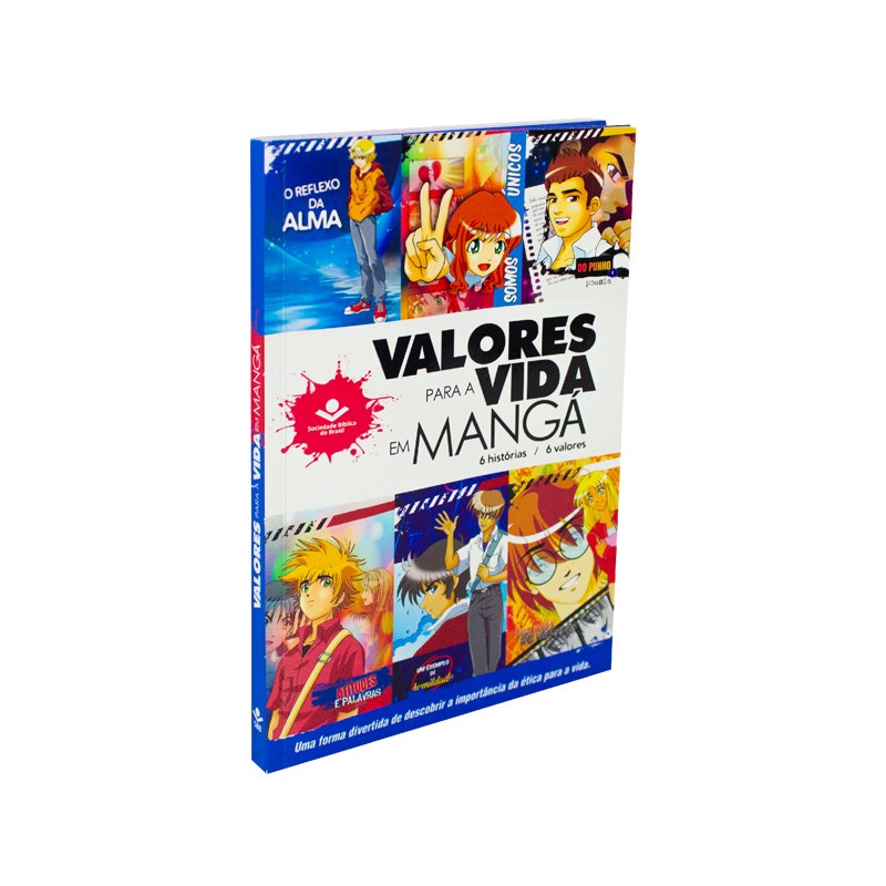 Valores para a Vida em Mangá | SBB em Oferta na Shopee
