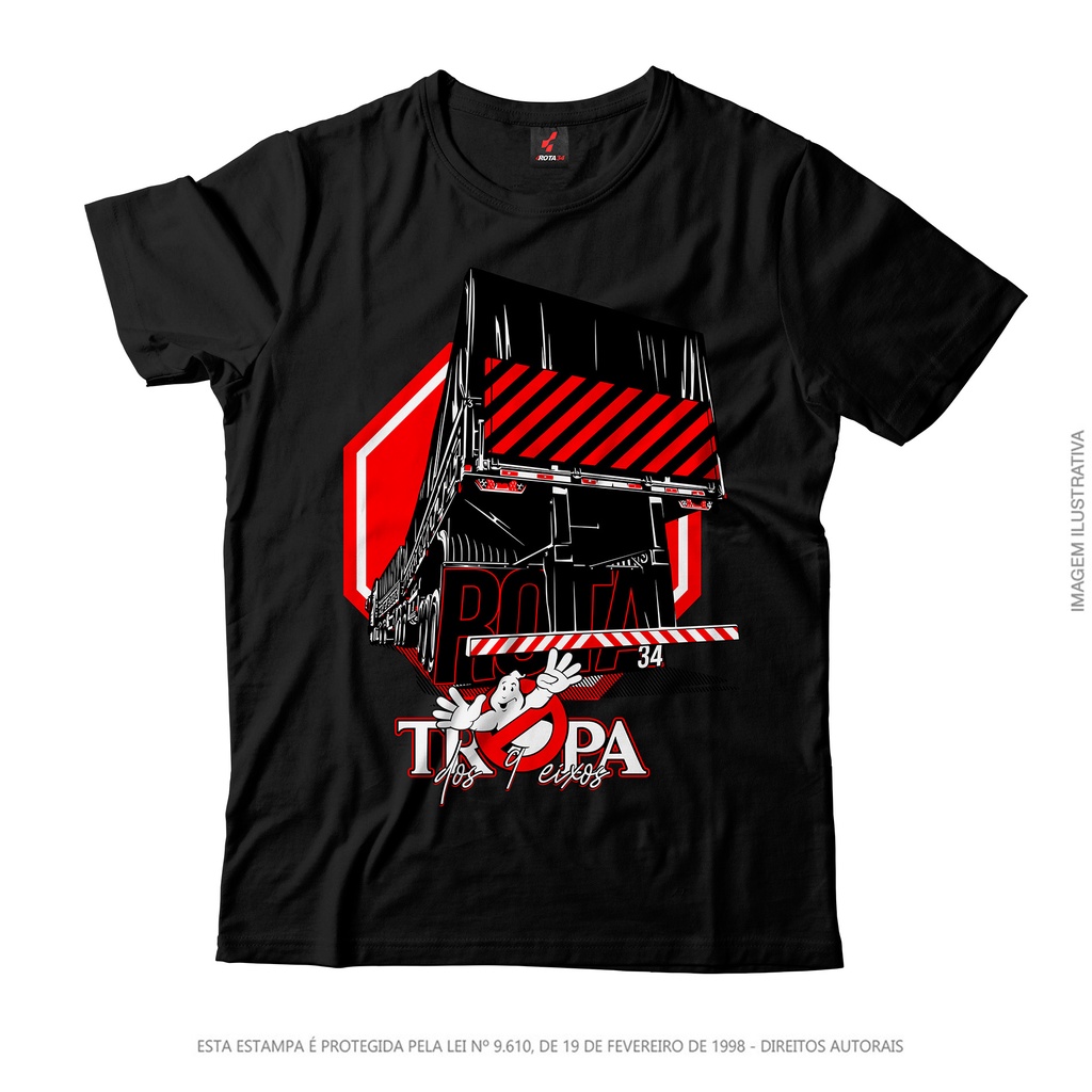 Casmiseta Rota 34 Tropa Dos 9 Eixos