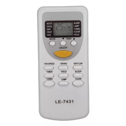 Controle Remoto Ar Condicionado York Komeco Rheem Zh/jt-03 em Oferta na Shopee