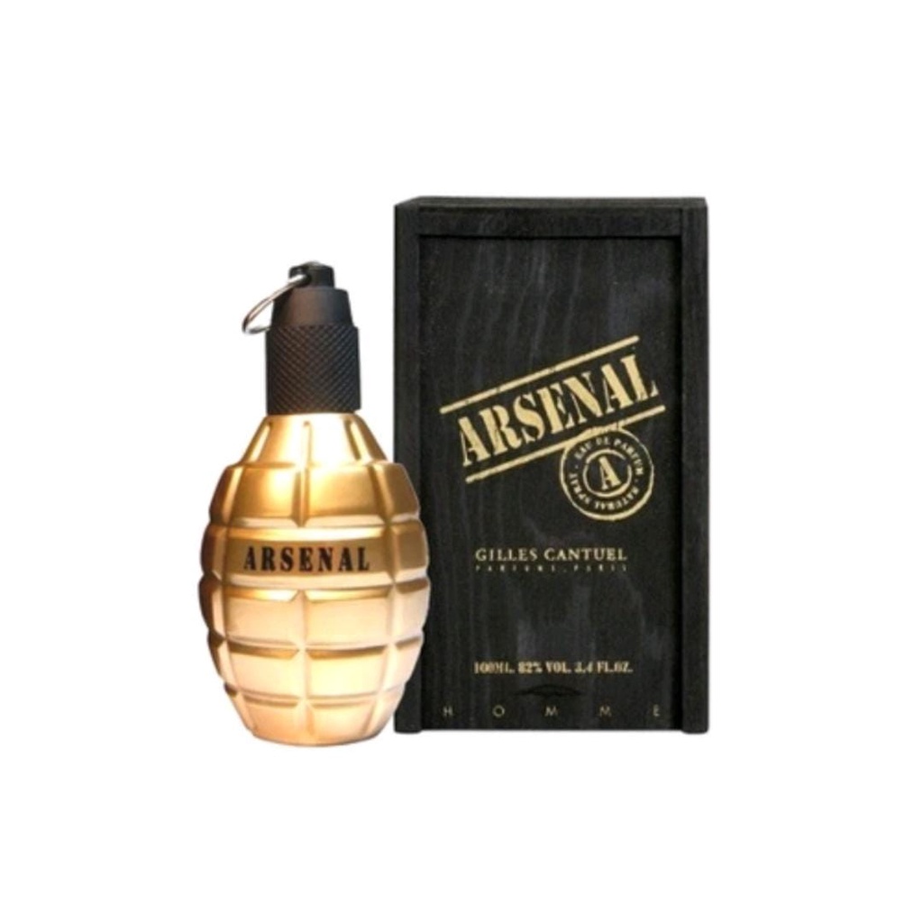 Perfume Arsenal Gold EDP 100ml Gilles Cantue Importado Lacrado 100% Original Para Homem - Masculino Original