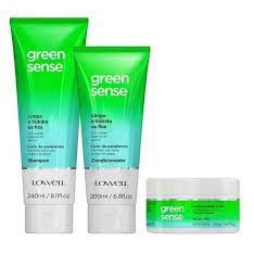 Kit Green Sense Lowell - Shampoo + Condicionador + Máscara
