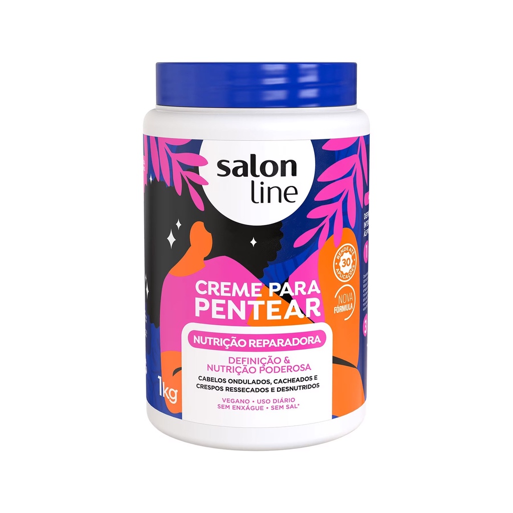 Salon Line 1kg Nutrição Reparadora Creme de Pentear: Onde Comprar | BuscaProdutos