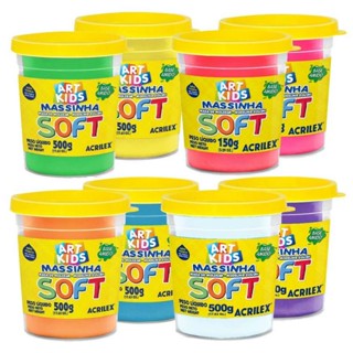Pote Massinha de Modelar Soft Acrilex 150g