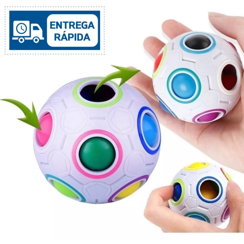 Fidget Toy Brinquedo Antistress Cubo Bola Magica Pop Bolinha